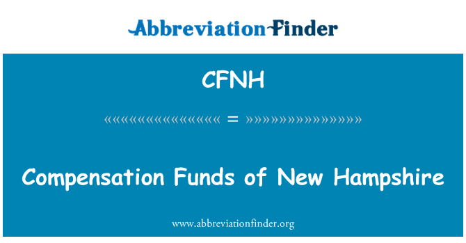 CFNH: Compensatiefondsen van New Hampshire