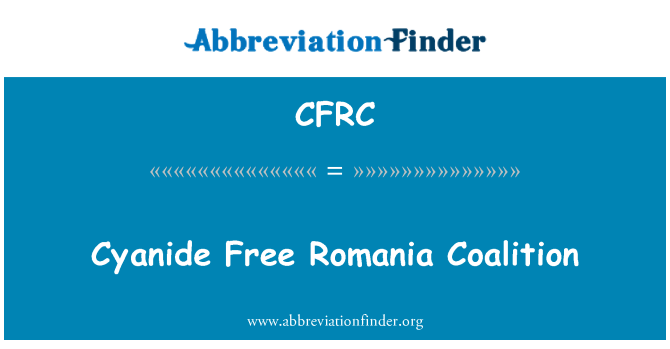CFRC: Обробка безкоштовно Румунії коаліції