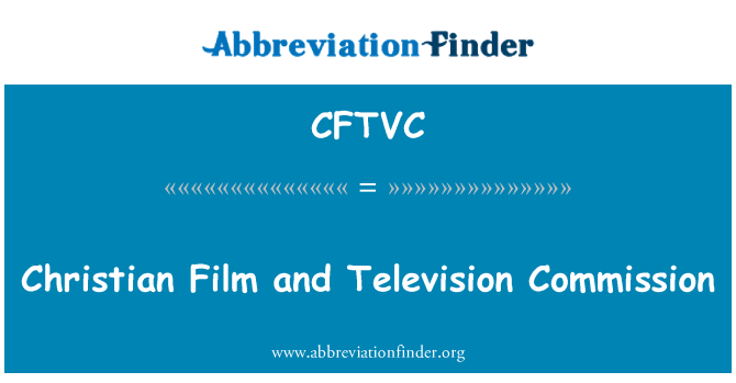 CFTVC: Christian Film and Television Commission