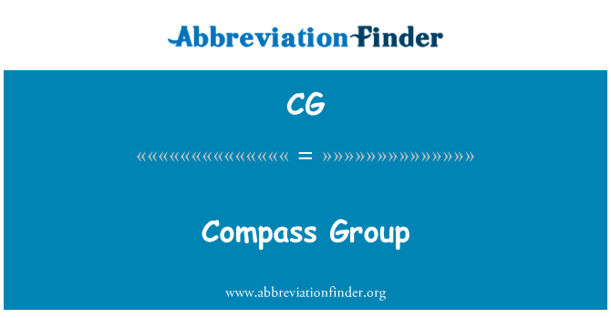 CG: Compass Group
