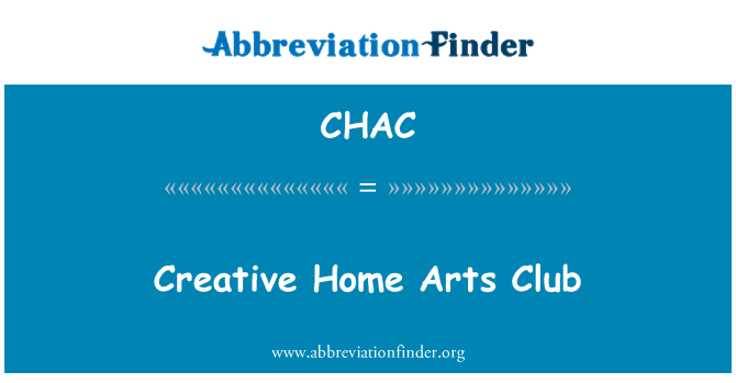 CHAC: Club Arts kreyativ kay