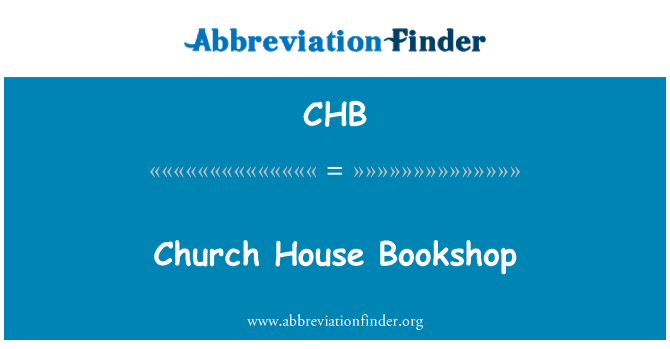 CHB: Księgarnia dom kościół