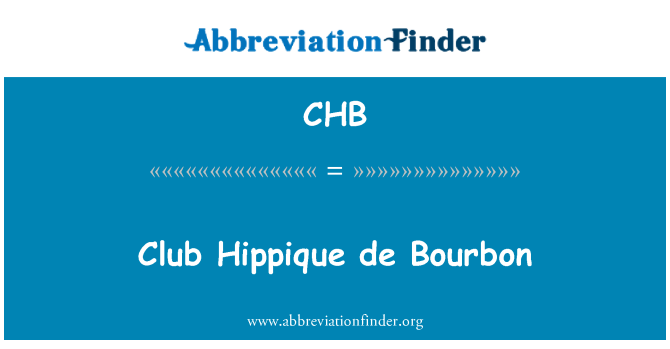 CHB: Klabb Hippique de nies