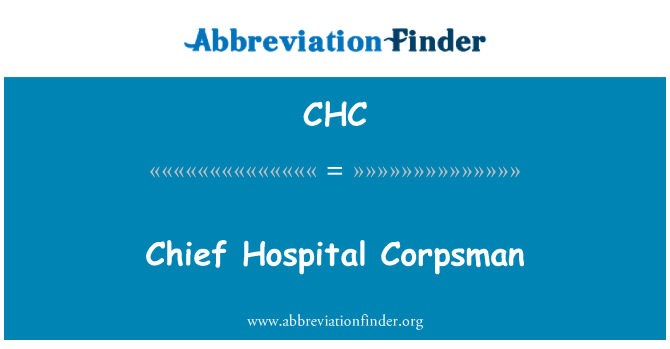 CHC: מנהל בית החולים חובש