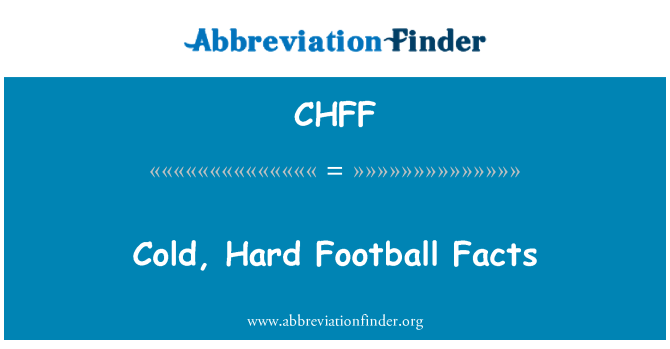 CHFF: 寒冷、 艰苦的足球事实