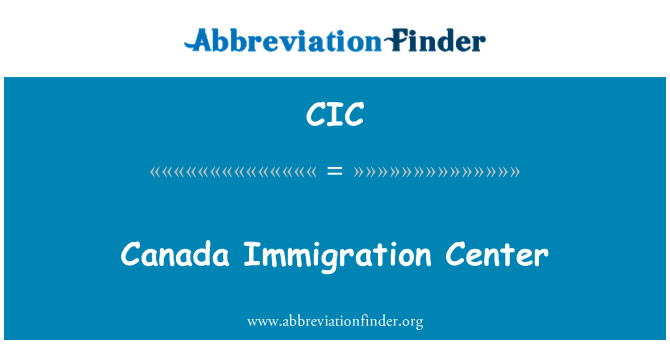 CIC: Canada Immigration Center