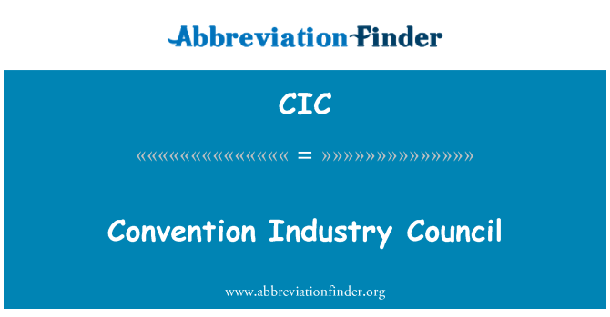 CIC: Konvensi Industry Council