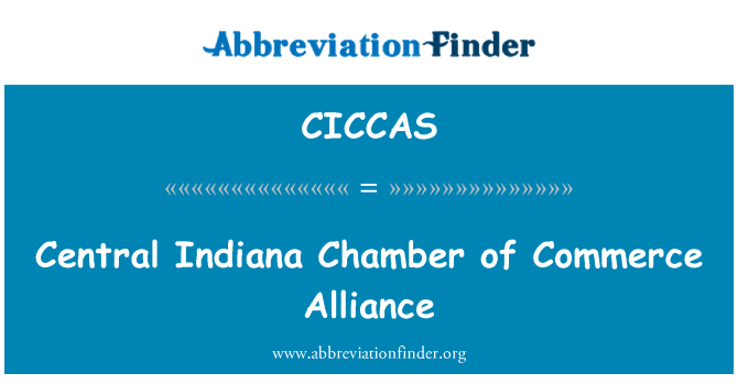 CICCAS: Pusat bandar Indiana Chamber of Commerce Perikatan