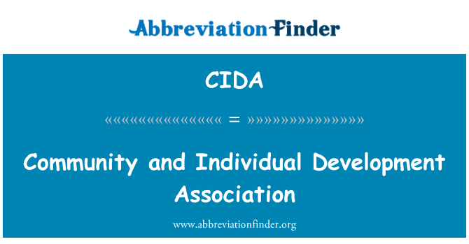 CIDA: Community and Individual Development Association