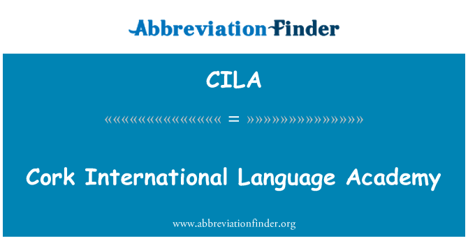 CILA: Cork International Language Academy