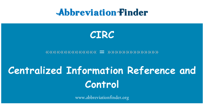 CIRC: 一元的な情報の参照と制御