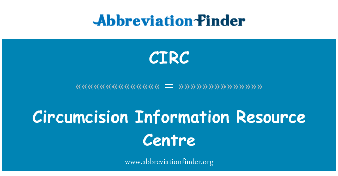 CIRC: Obrezovanje informacijski center