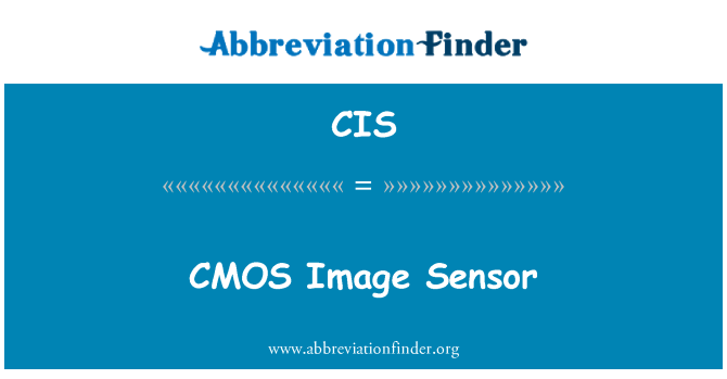 CIS: Senser ta ' immaġni CMOS
