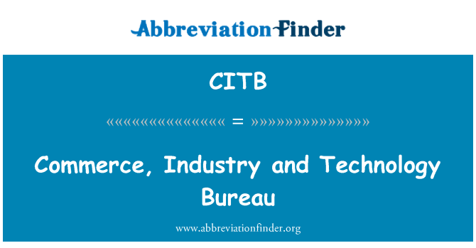 CITB: Handel, industri og teknologi Bureau