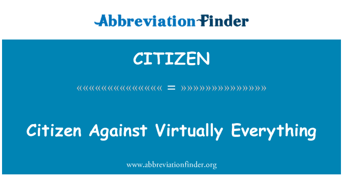 CITIZEN: Sitwayen Ameriken kont Presque tout bagay