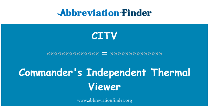 CITV: Chỉ huy độc lập nhiệt Viewer