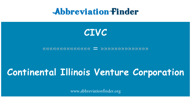 CIVC: Kontinental Illinois Venture selskap