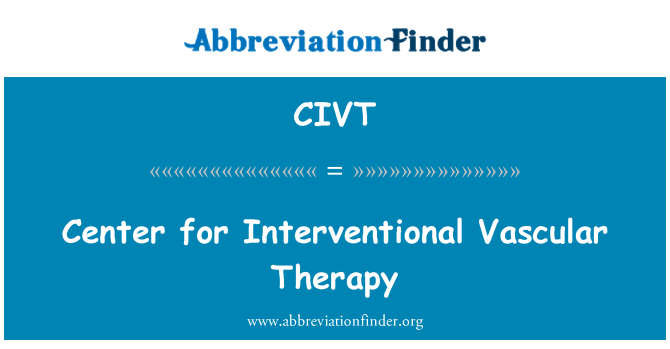 CIVT: Centrum pre intervenčnej liečby cievnych