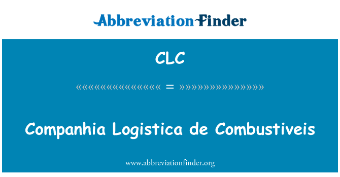CLC: Companhia Logistica de Combustiveis