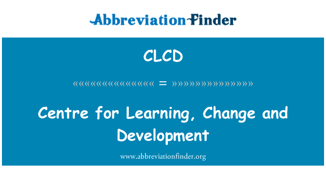 CLCD: Centro de aprendizaje, cambio y desarrollo