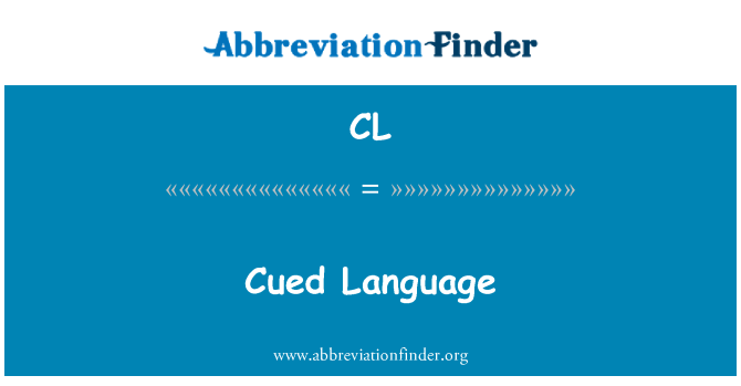 CL: Lingwa cued