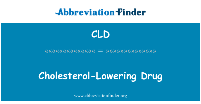 CLD: Cholesterol-verlagende Drug