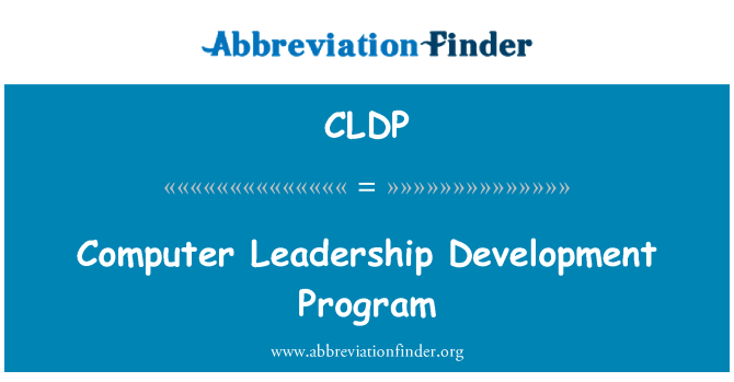 CLDP: Programma di sviluppo di Leadership di computer