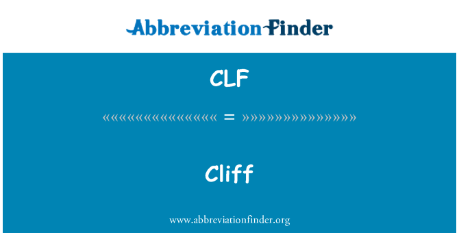 CLF: Cliff