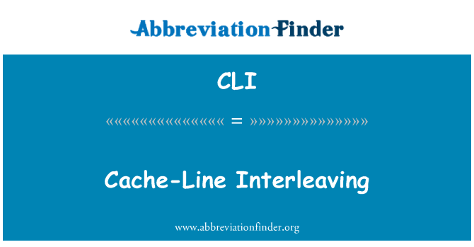 CLI: Interposició de memòria cau-línia