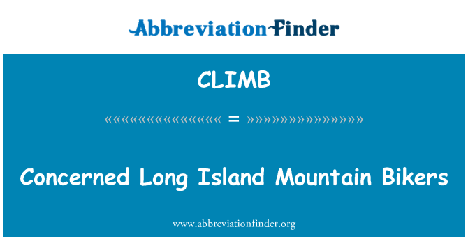 CLIMB: Konsène Long Island mòn siklis