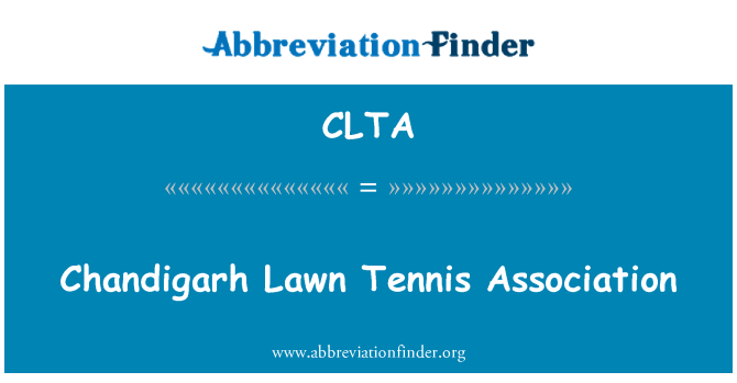 CLTA: สมาคมเทนนิสจันดิการ์ฮ