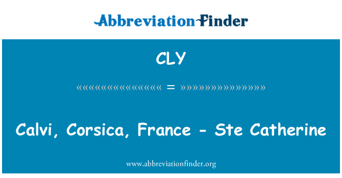 CLY: Calvi, Korzika, Francúzsko - Ste Catherine