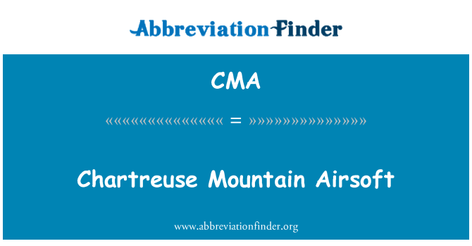 CMA: Chartreuse montaña Airsoft