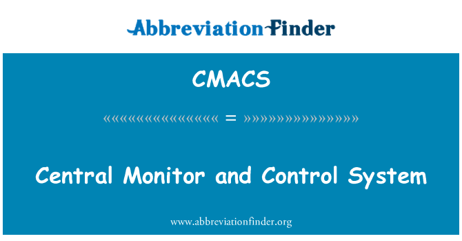 CMACS: Santral ki monitè kè bebe ak sistèm de kontwòl