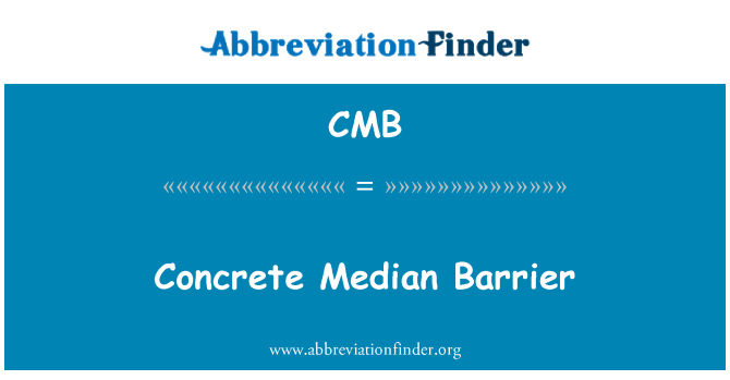 CMB: Konkrèt medyàn-