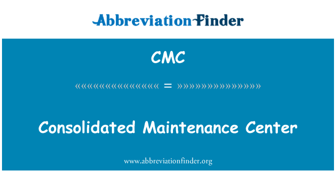 CMC: Consolidée antretyen sant