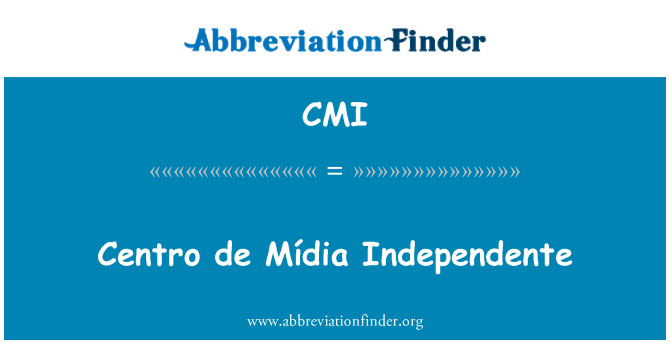 CMI: Centro de Mídia Independente