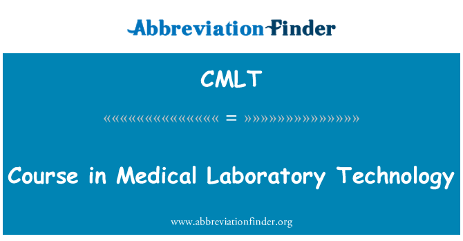 CMLT: Kursus i medicinsk laboratorium teknologi