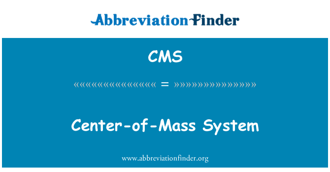 CMS: Masės centras sistema