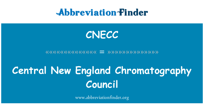 CNECC: Centrální New England chromatografie Rada