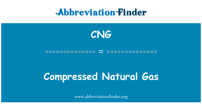 CNG: Komprimerad naturgas