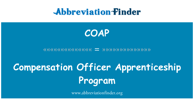COAP: Pwogram aprantisaj ofisye lajan asirans