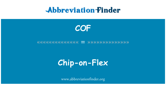 COF: Microplaqueta-em-Flex