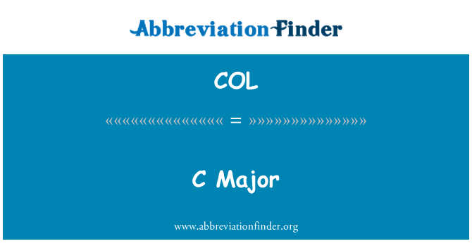 COL: C Major