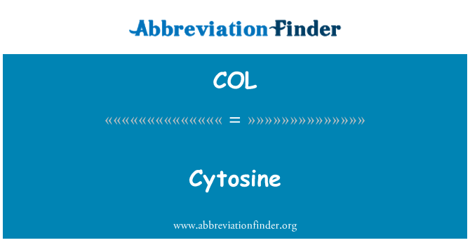 COL: Cytosine