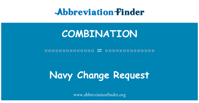 COMBINATION: Talba ta ' bidla navy