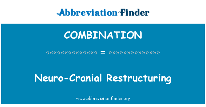 COMBINATION: Penstrukturan semula Neuro-tengkorak