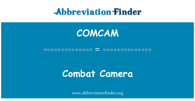 COMCAM: Konbat kamera