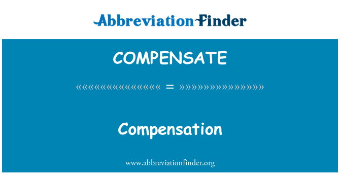 COMPENSATE: Compensazione