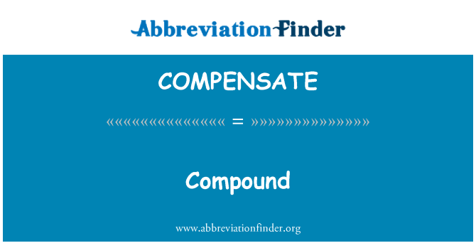 COMPENSATE: Kompost